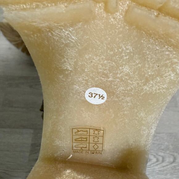 Free People James Chelsea Women's Olive Green Leather Boots Size 7.5 - Picture 10 of 13